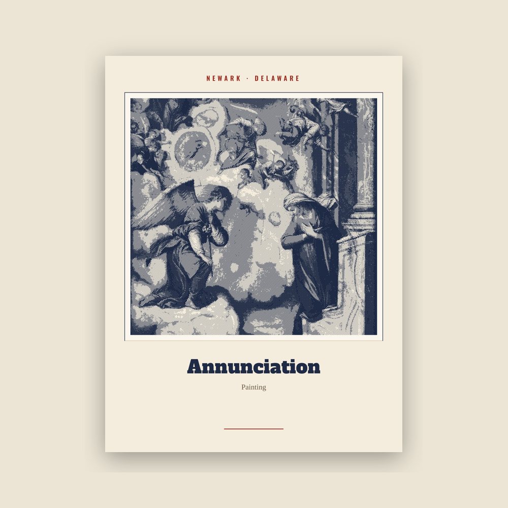 Newark Annunciation Landmark Print