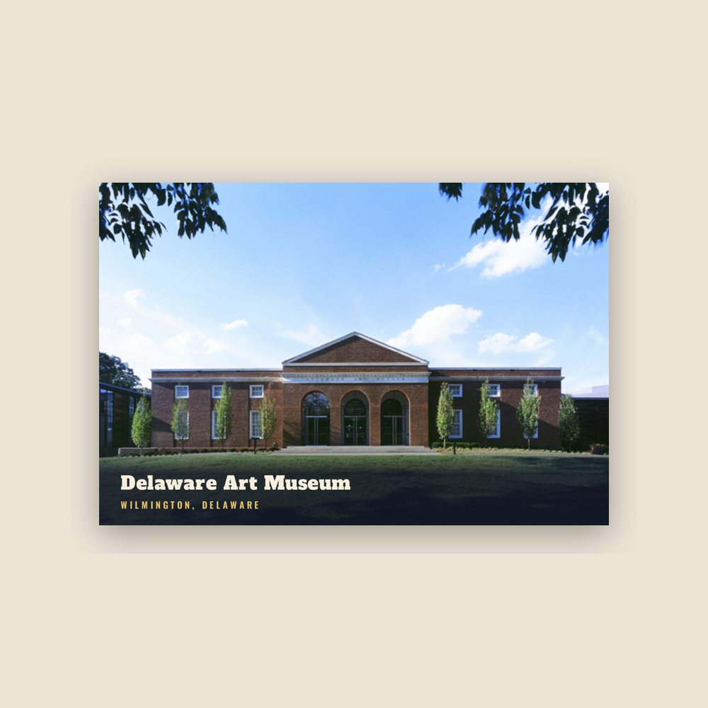 Wilmington Delaware Art Museum Postcard