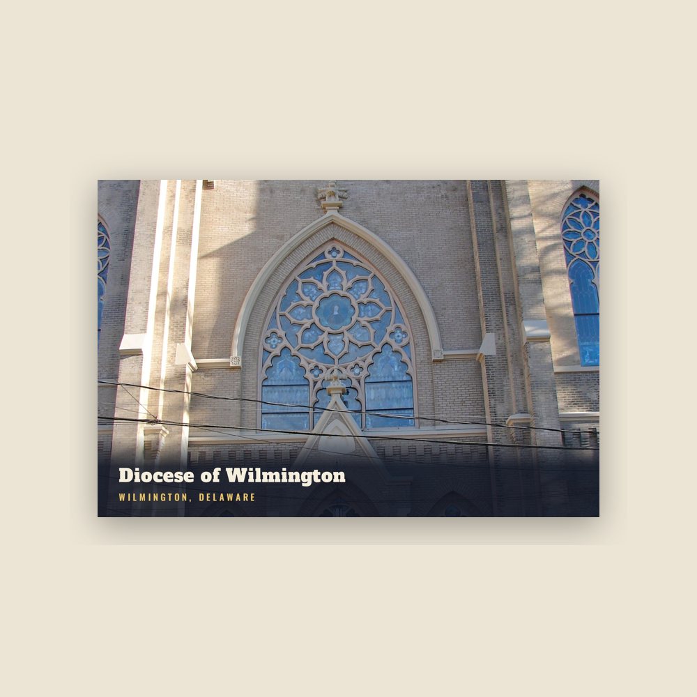 Wilmington Diocese of Wilmington Postcard