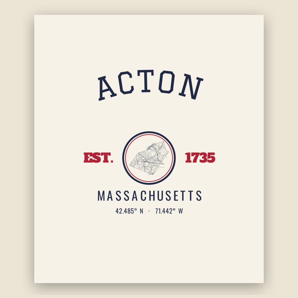 Acton Hometown Ornament
