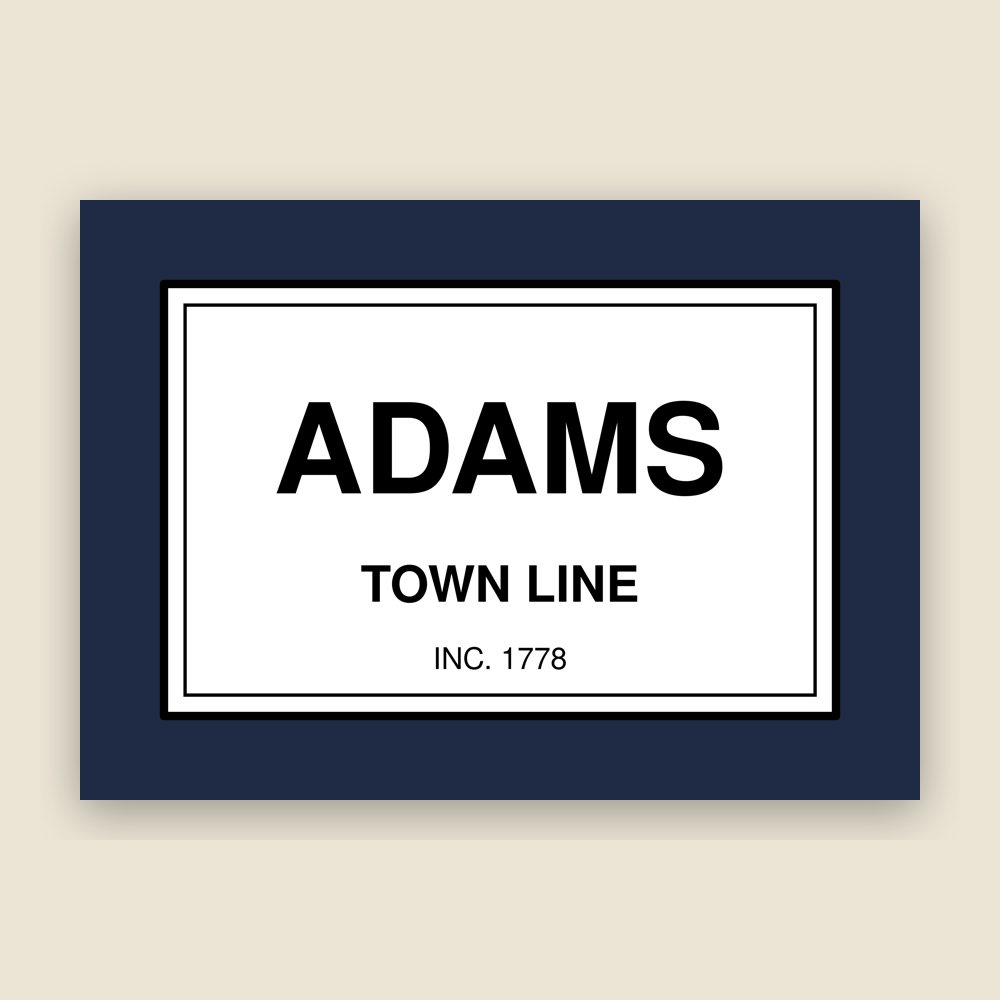 Adams Cork Coaster