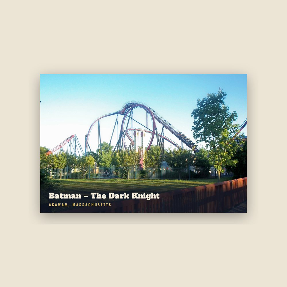 Agawam Batman – The Dark Knight Postcard