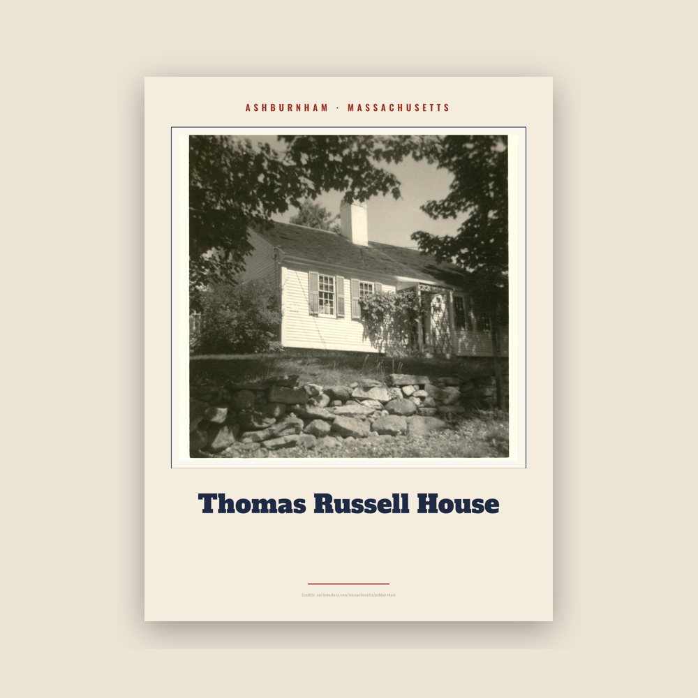 Ashburnham Thomas Russell House Landmark Print