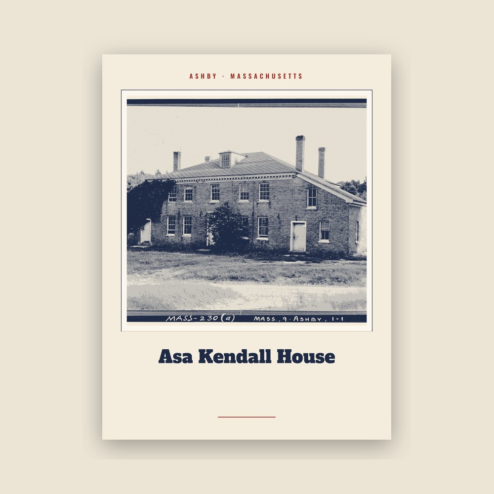 Ashby Asa Kendall House Landmark Print