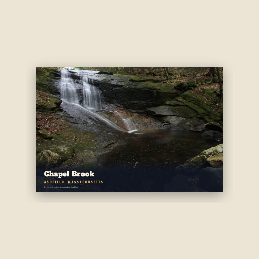 Ashfield Chapel Brook Postcard