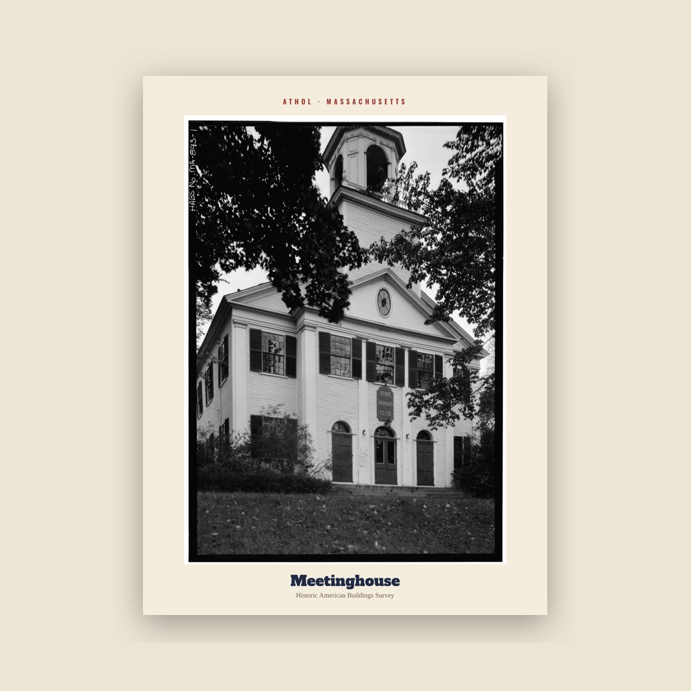 Athol Meetinghouse Archive Print