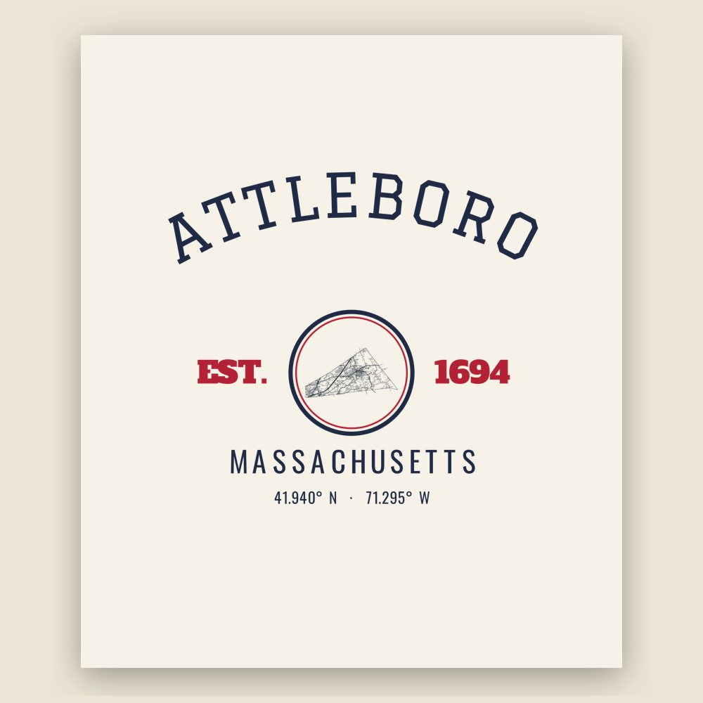 Attleboro Hometown Ornament