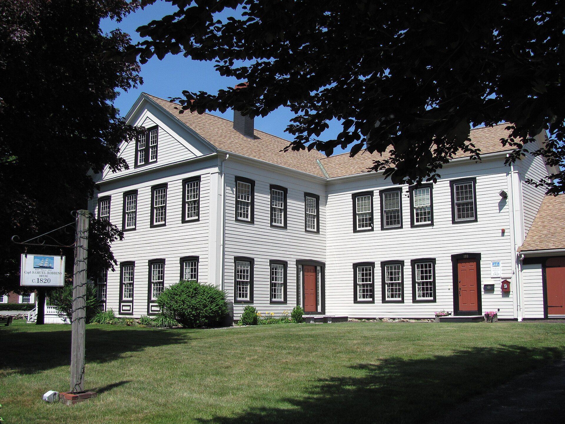 Captain Samuel Robbins House, Avon, Massachusetts
