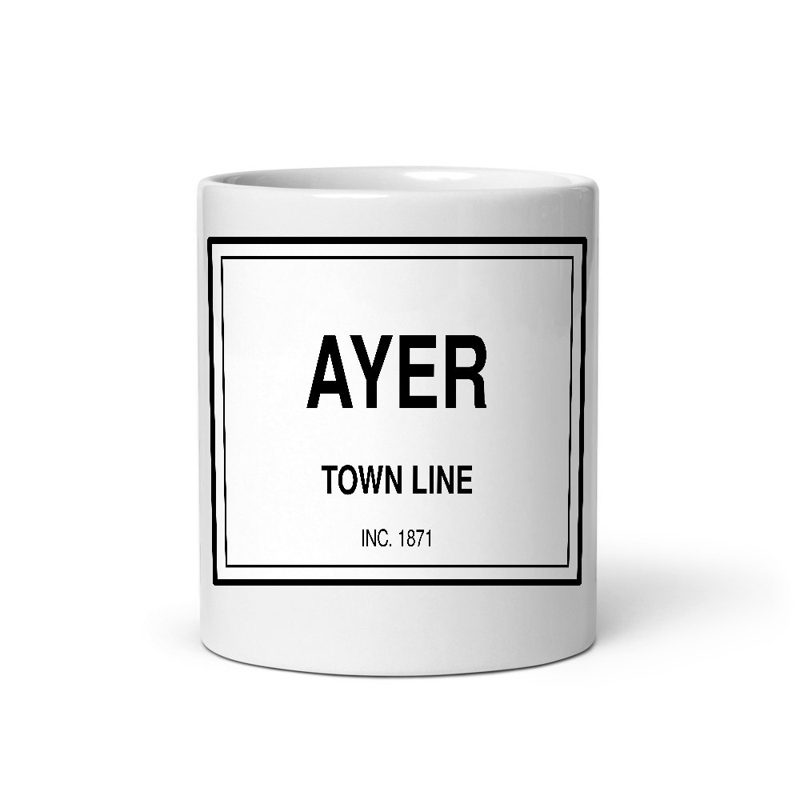 Ayer Town Line Mug