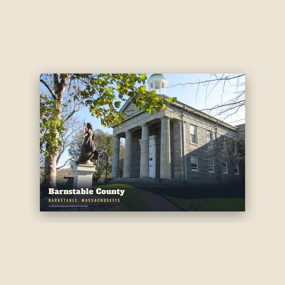 Barnstable Barnstable County Postcard