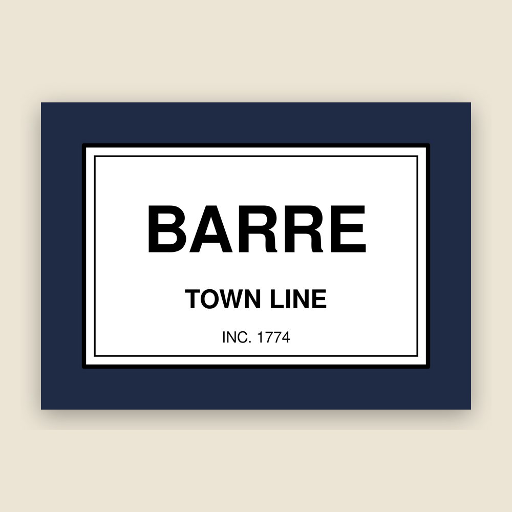 Barre Town Line Mug
