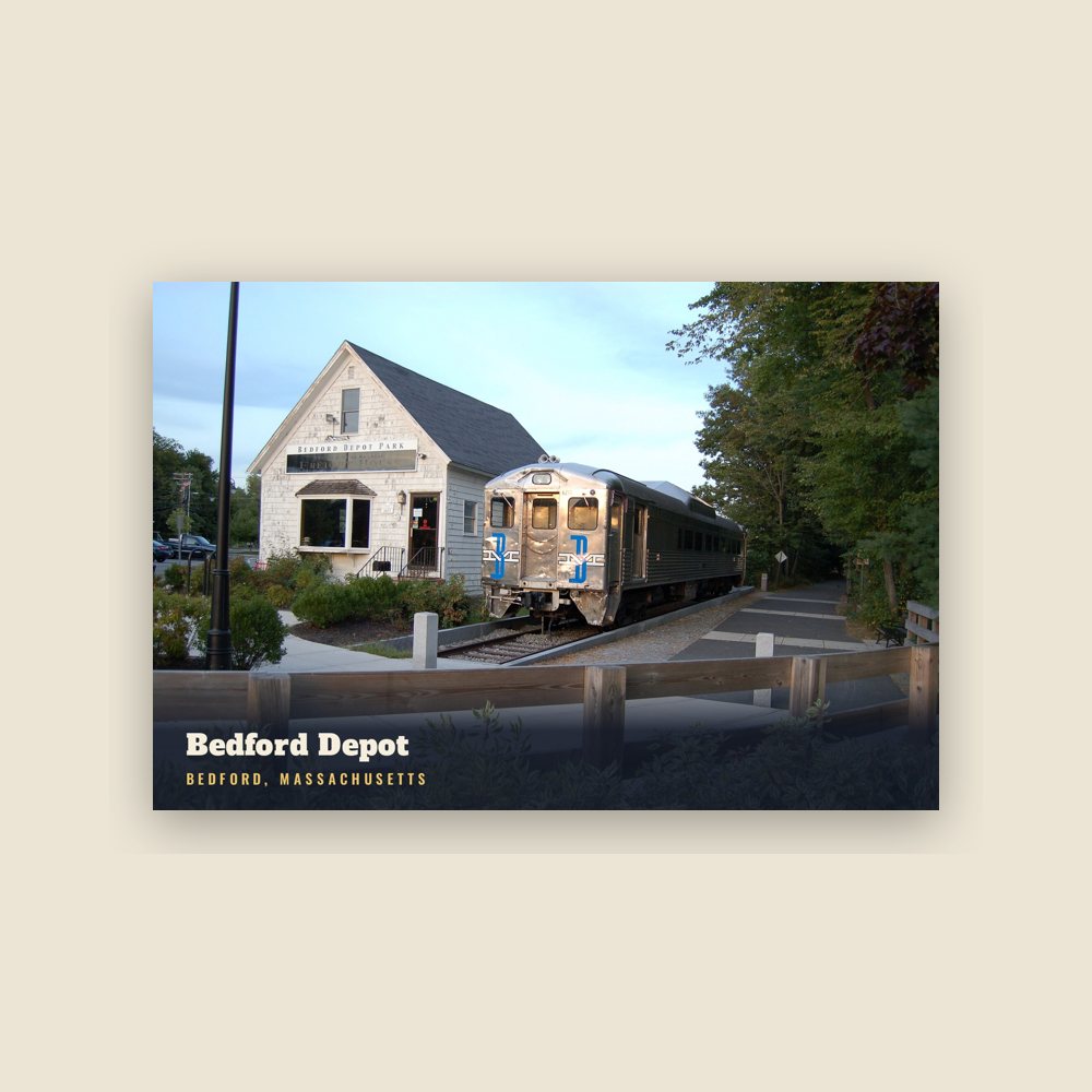 Bedford Bedford Depot Postcard