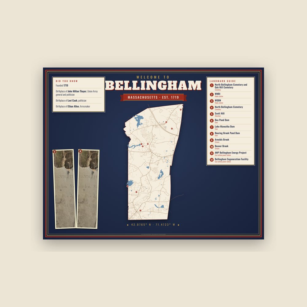 Bellingham Map Placemat