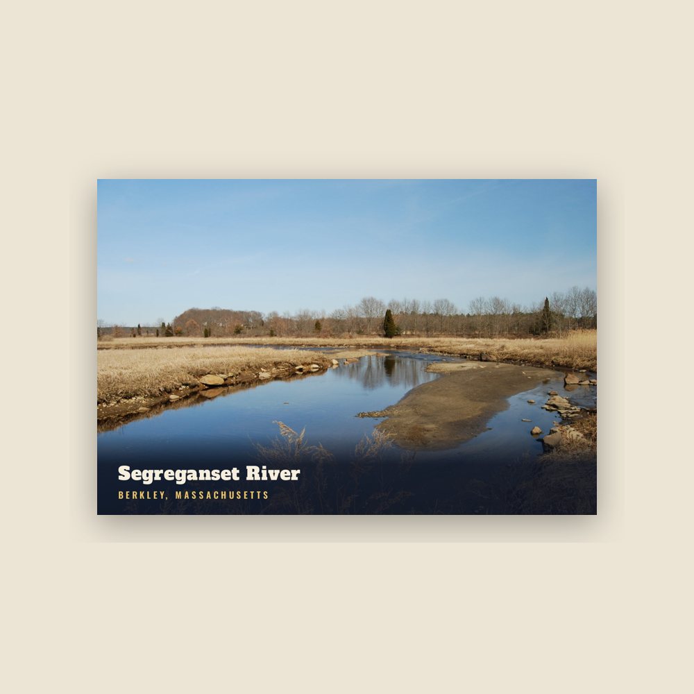 Berkley Segreganset River Postcard