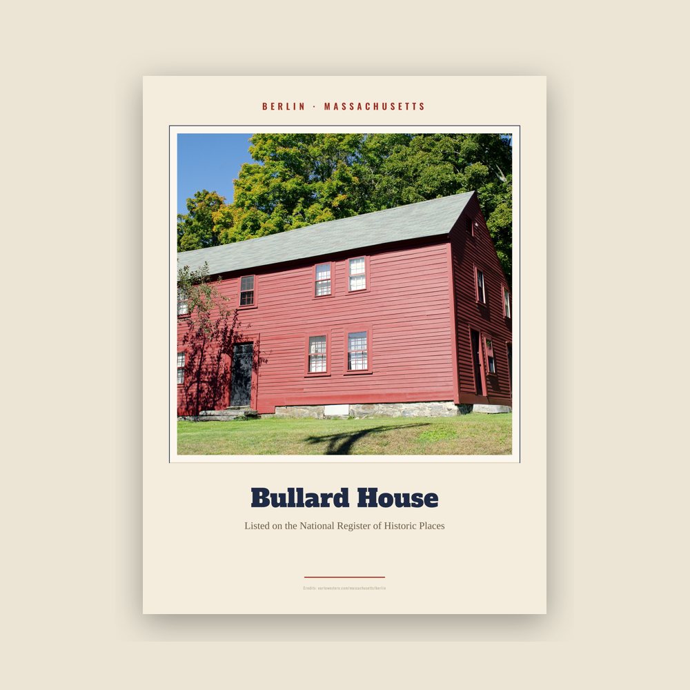 Berlin Bullard House Landmark Print