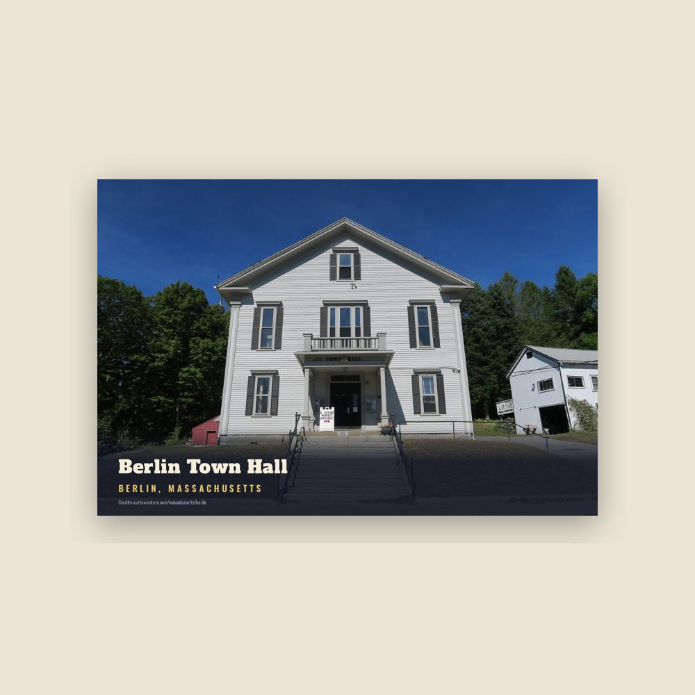 Berlin Berlin Town Hall Postcard