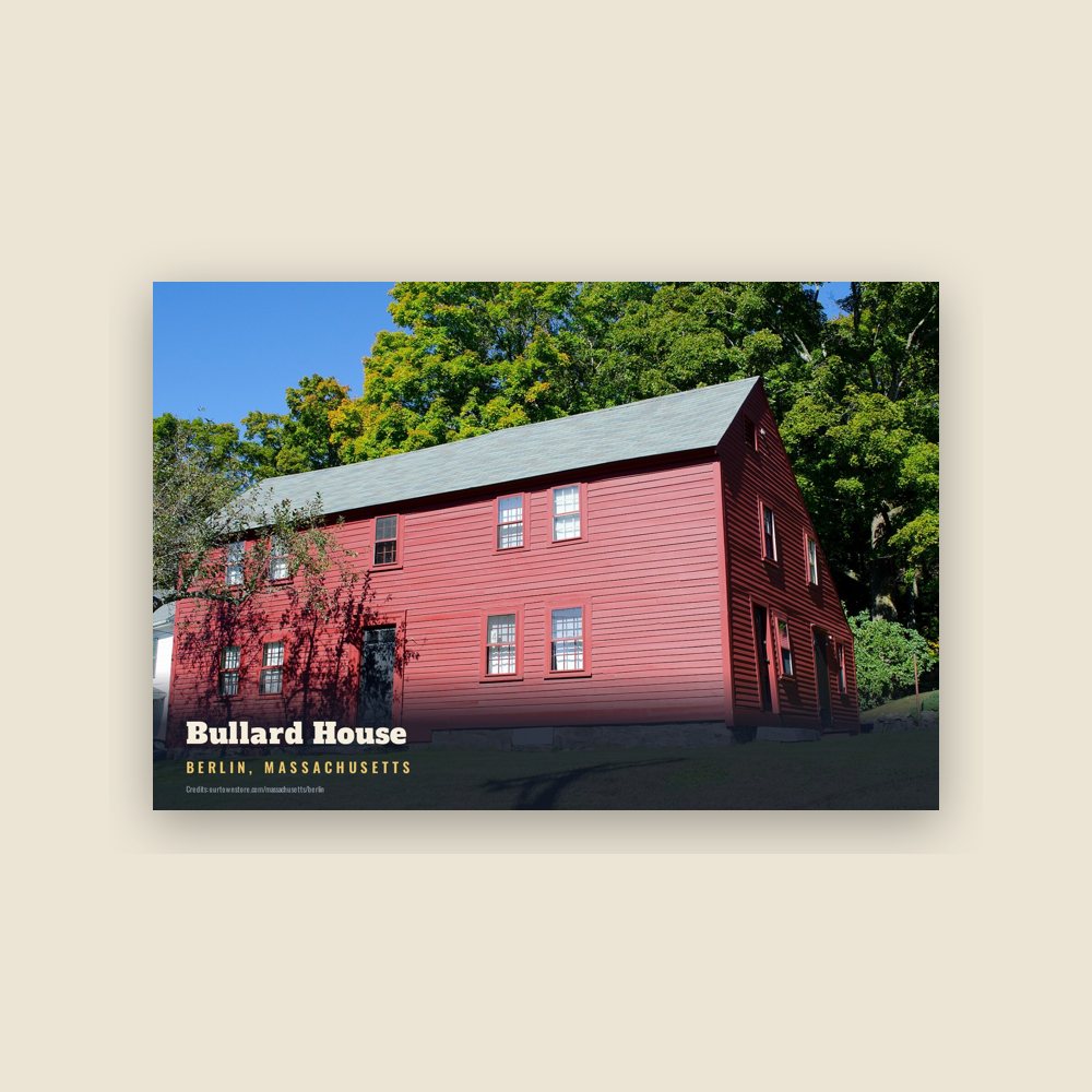 Berlin Bullard House Postcard