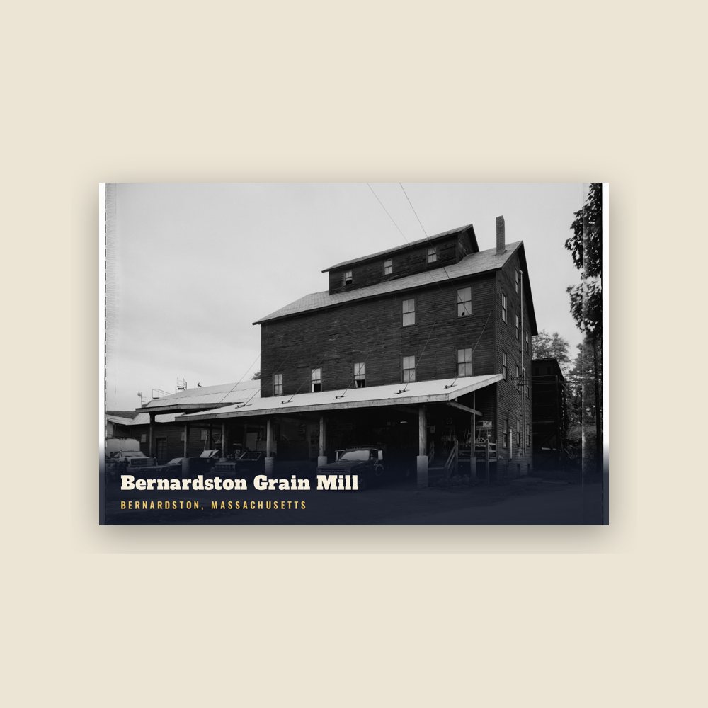 Bernardston Bernardston Grain Mill Postcard