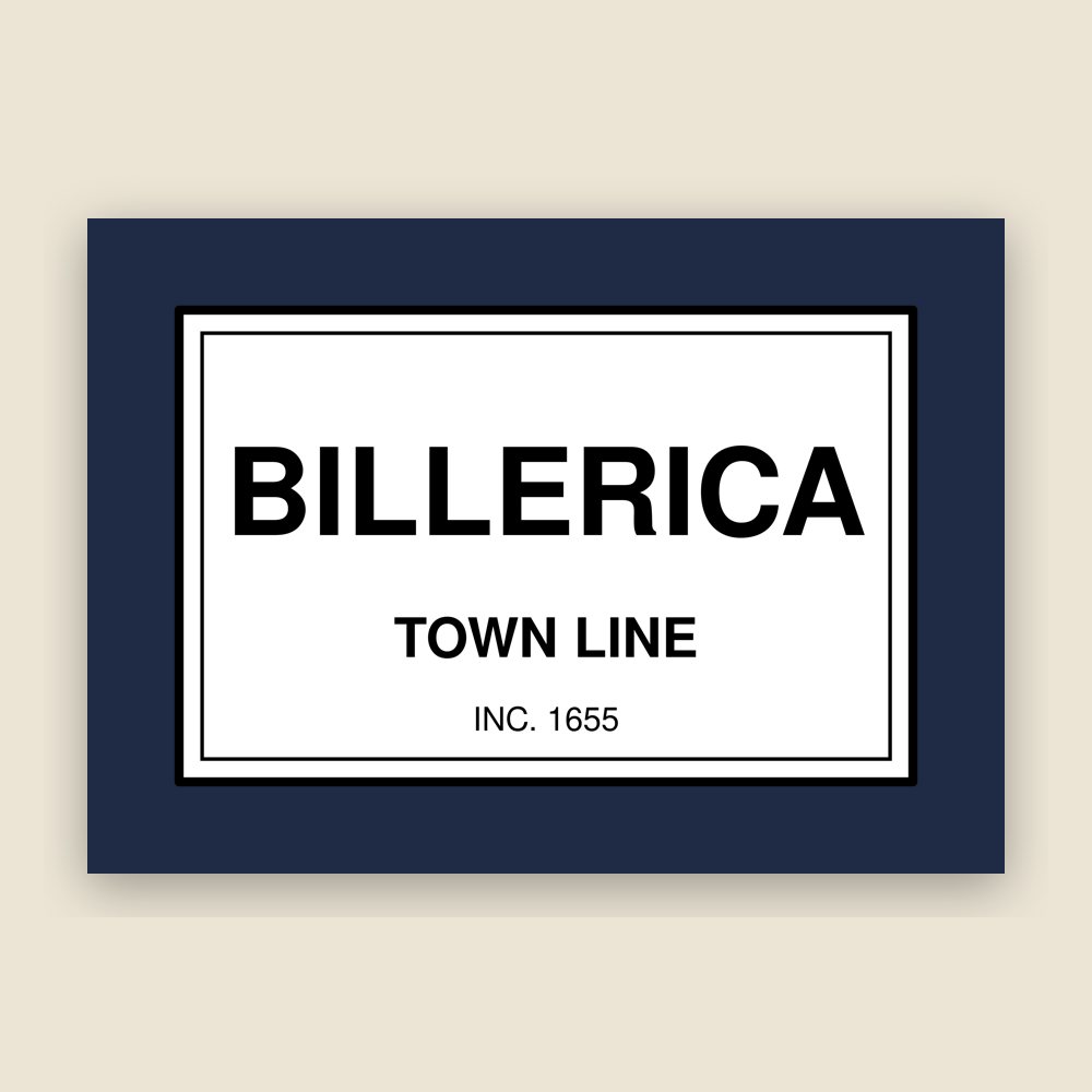 Billerica Town Line Mug