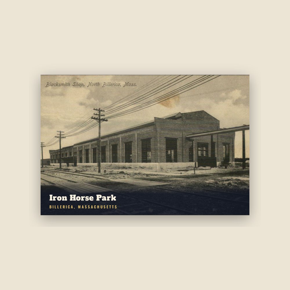 Billerica Iron Horse Park Postcard