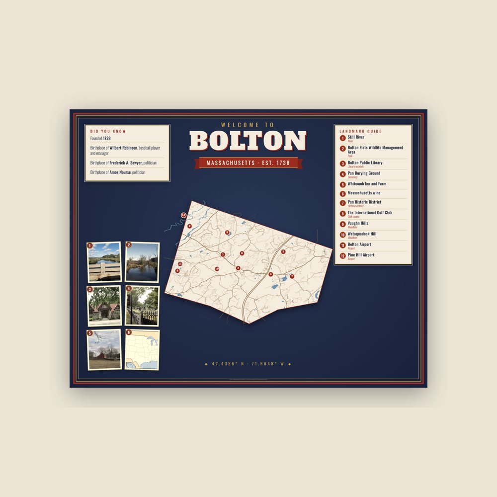 Bolton Map Placemat