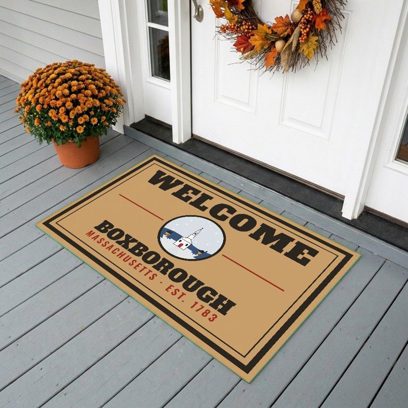 Boxborough Welcome Doormat