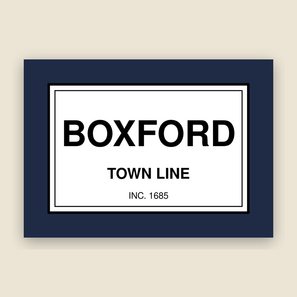 Boxford Town Line Mug