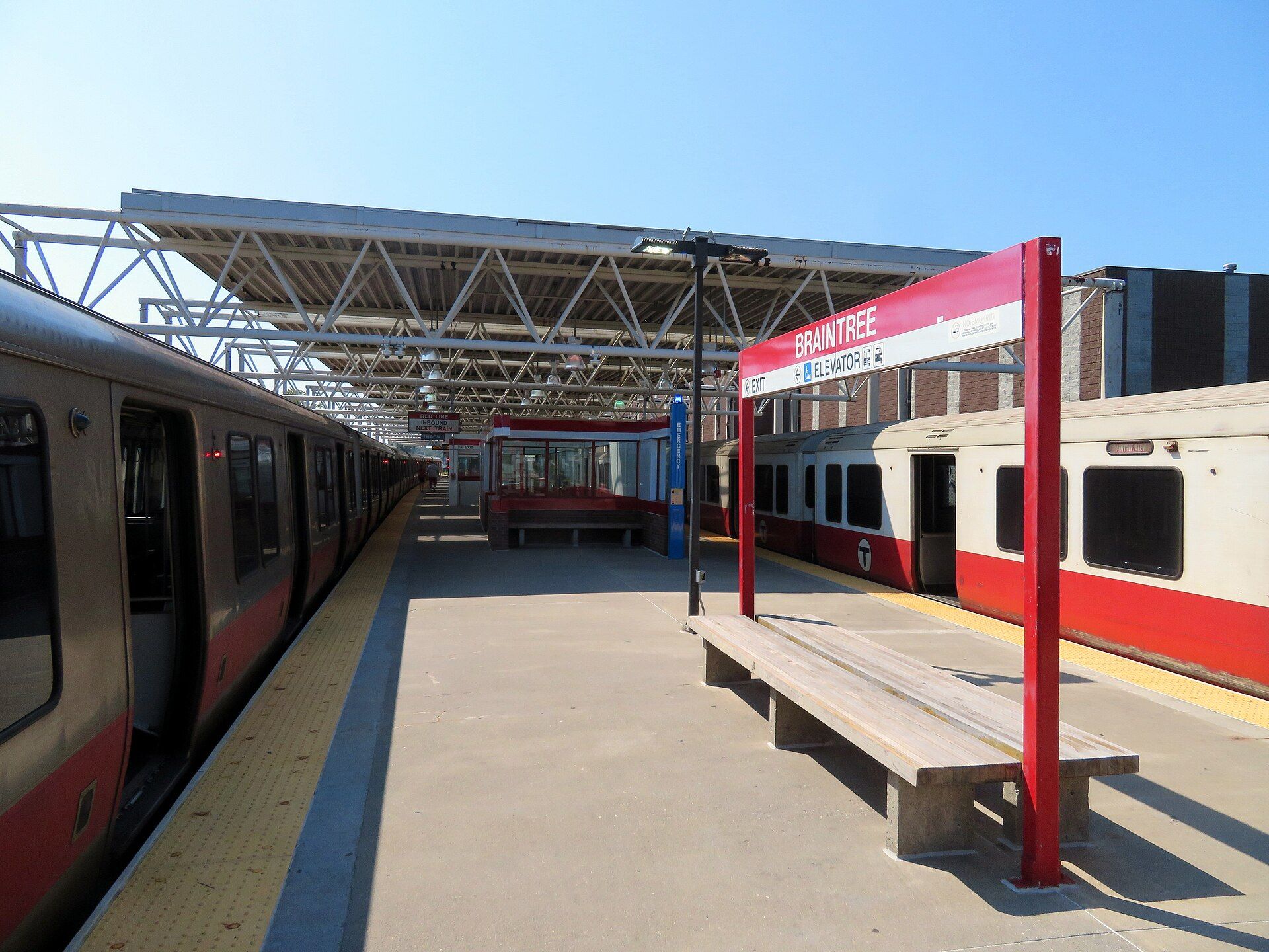 Braintree station, Braintree, Massachusetts