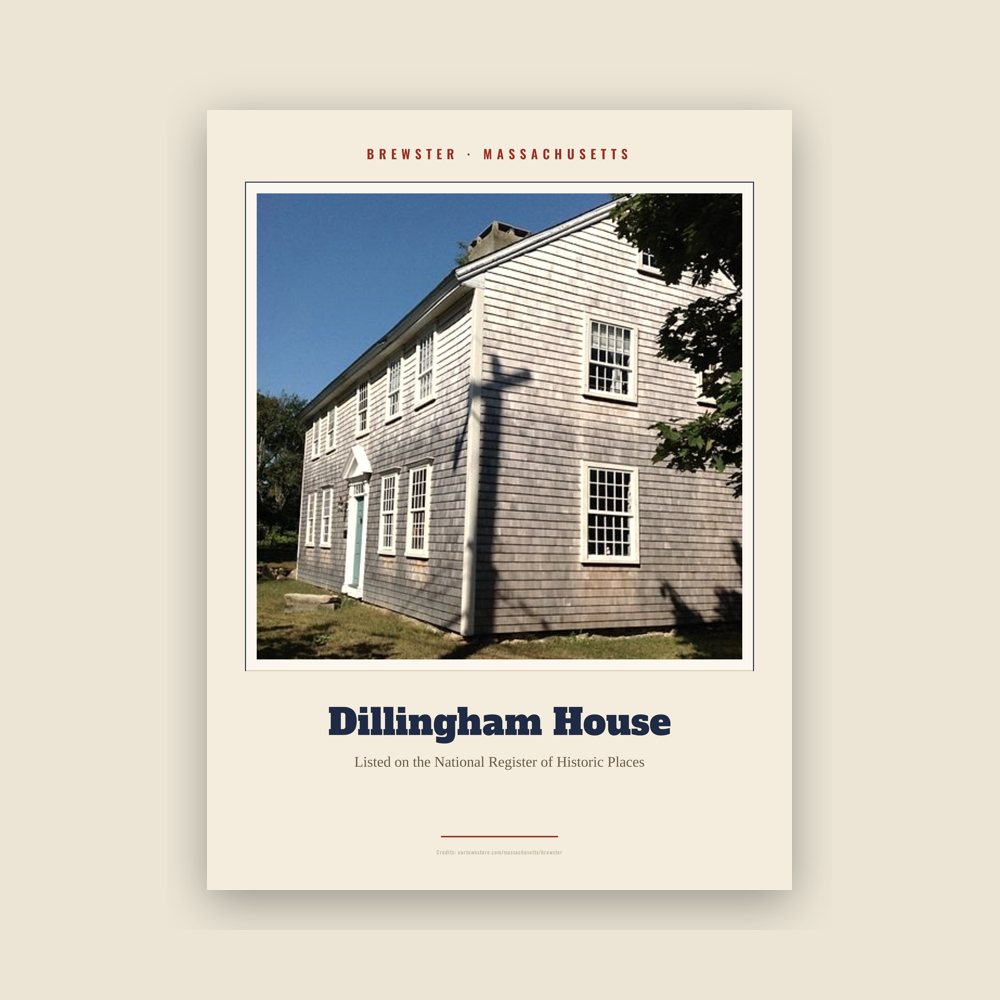 Brewster Dillingham House Landmark Print