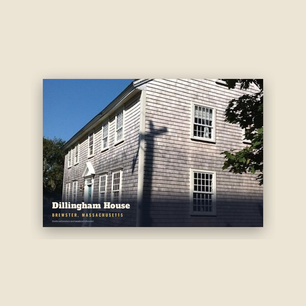 Brewster Dillingham House Postcard