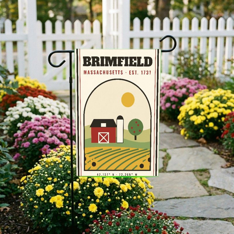 Brimfield Garden Flag