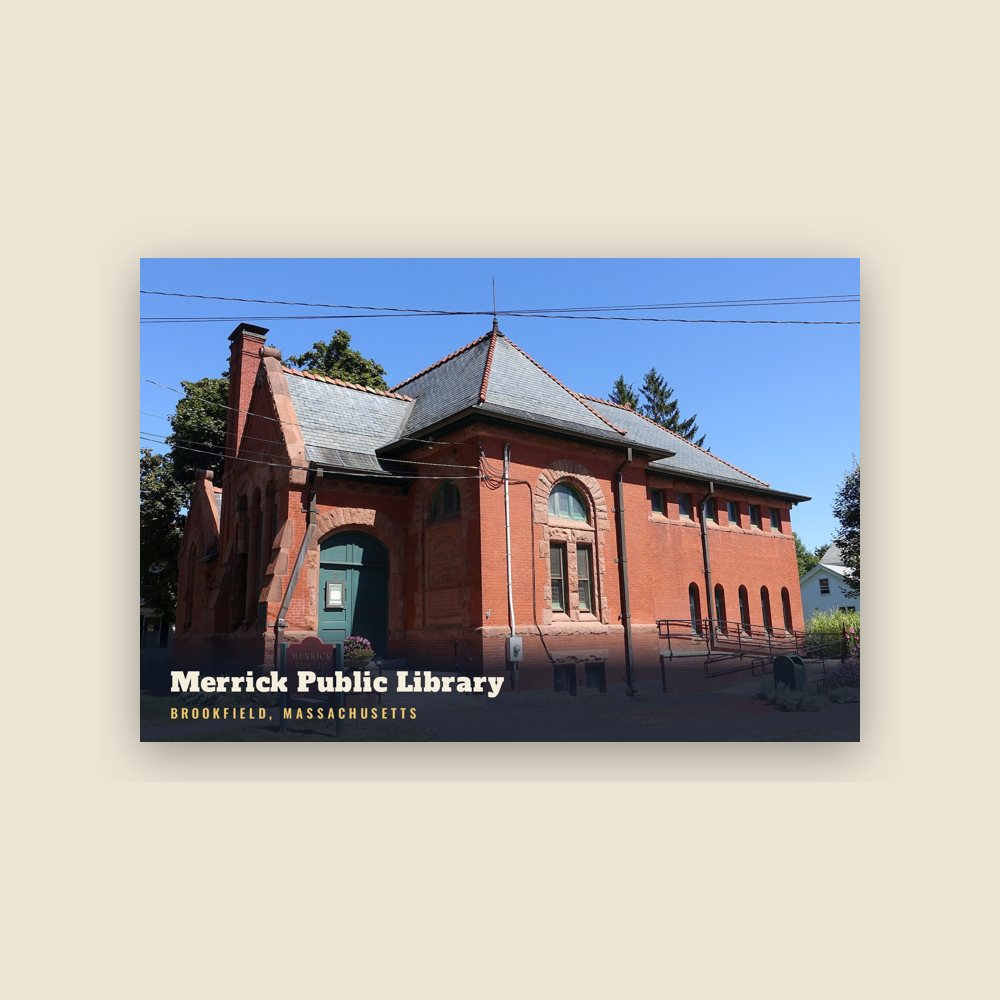 Brookfield Merrick Public Library Postcard