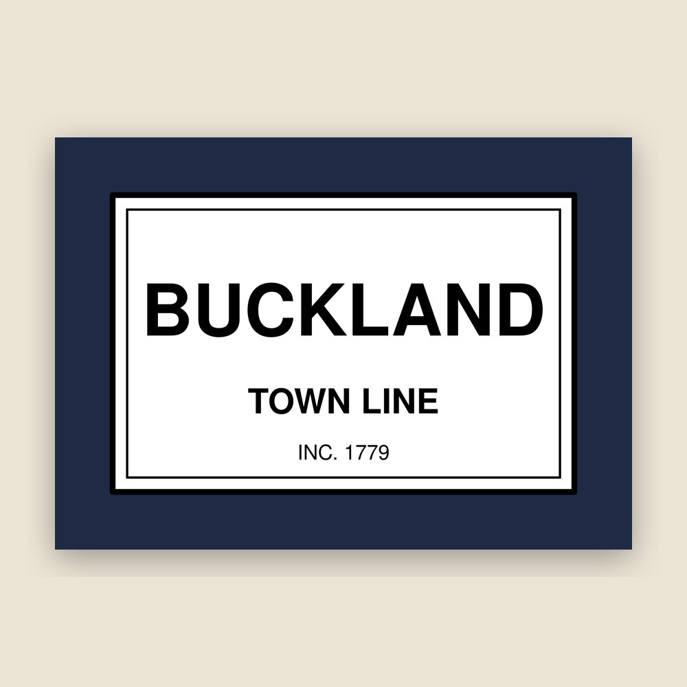 Buckland Town Line Mug