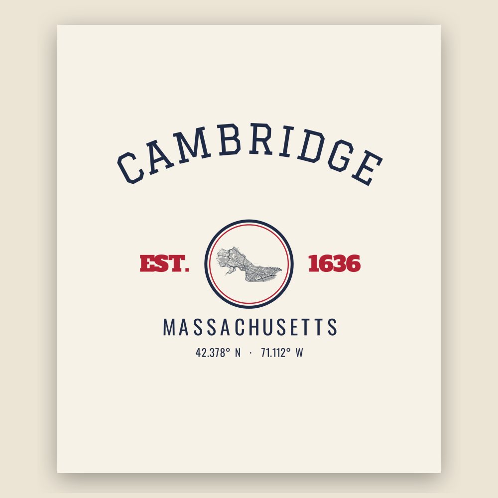 Cambridge Hometown Ornament