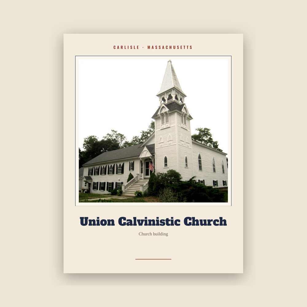 Carlisle Union Calvinistic Church Landmark Print