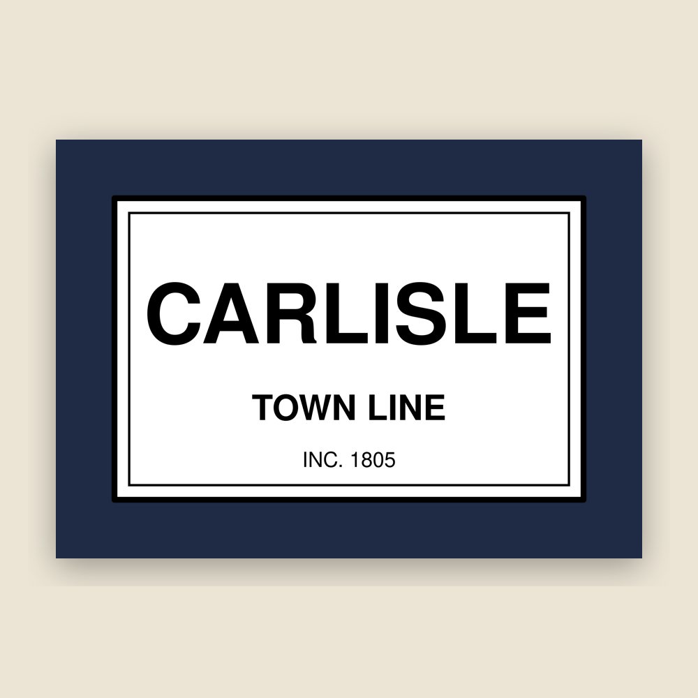 Carlisle Town Line Mug