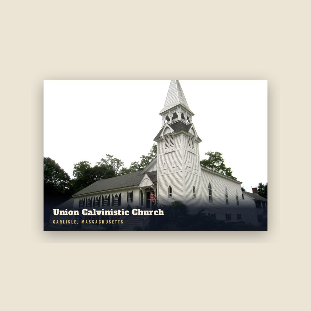 Carlisle Union Calvinistic Church Postcard
