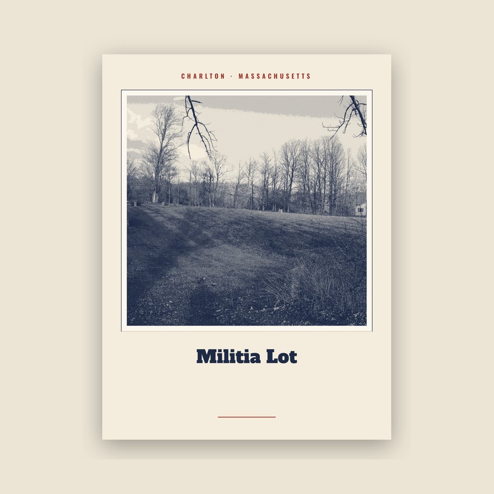 Charlton Militia Lot Landmark Print