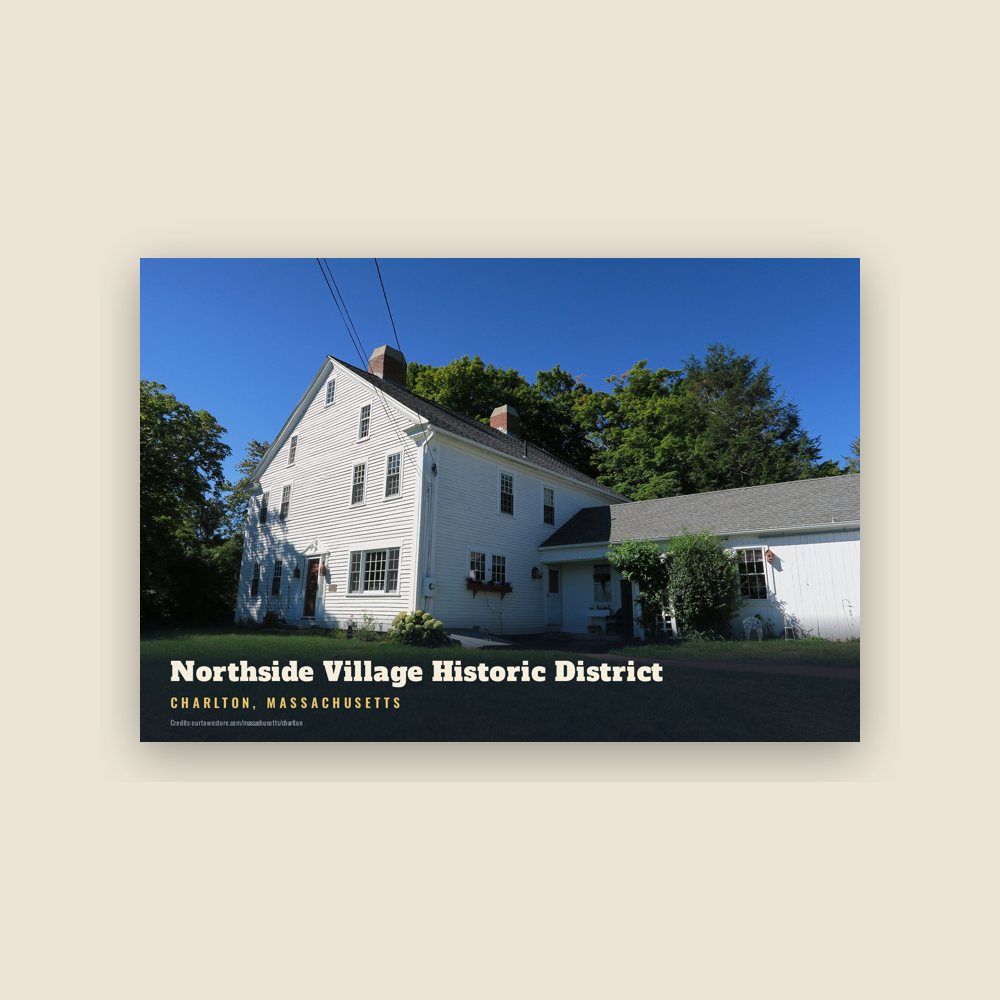 Charlton Northside Village Historic District Postcard