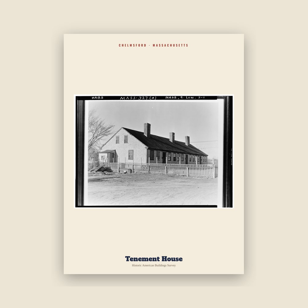 Chelmsford Tenement House Archive Print