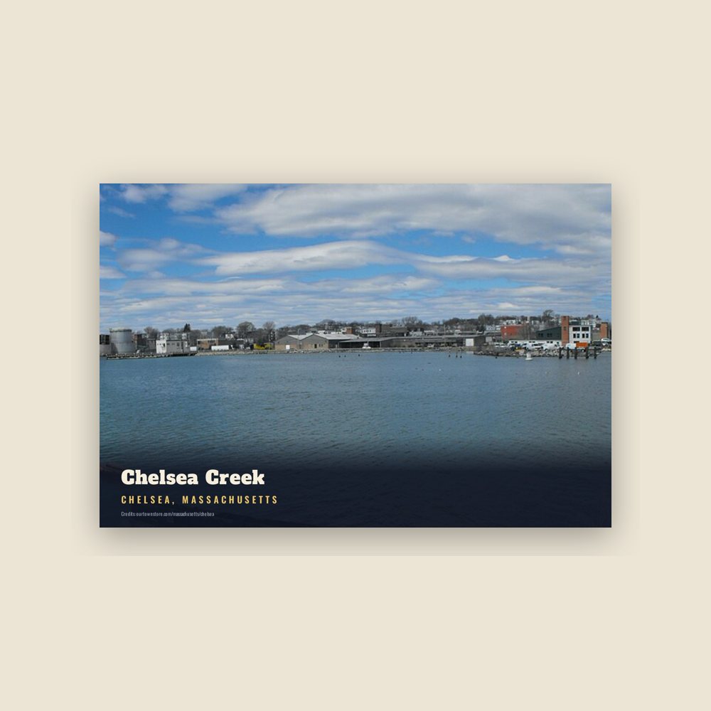 Chelsea Chelsea Creek Postcard