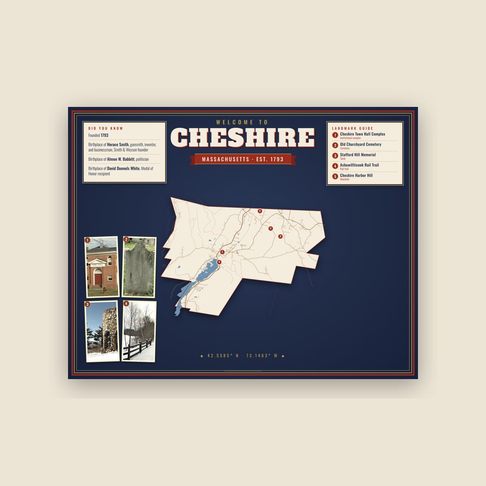 Cheshire Map Placemat