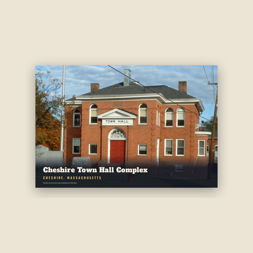 Cheshire Cheshire Town Hall Complex Postcard