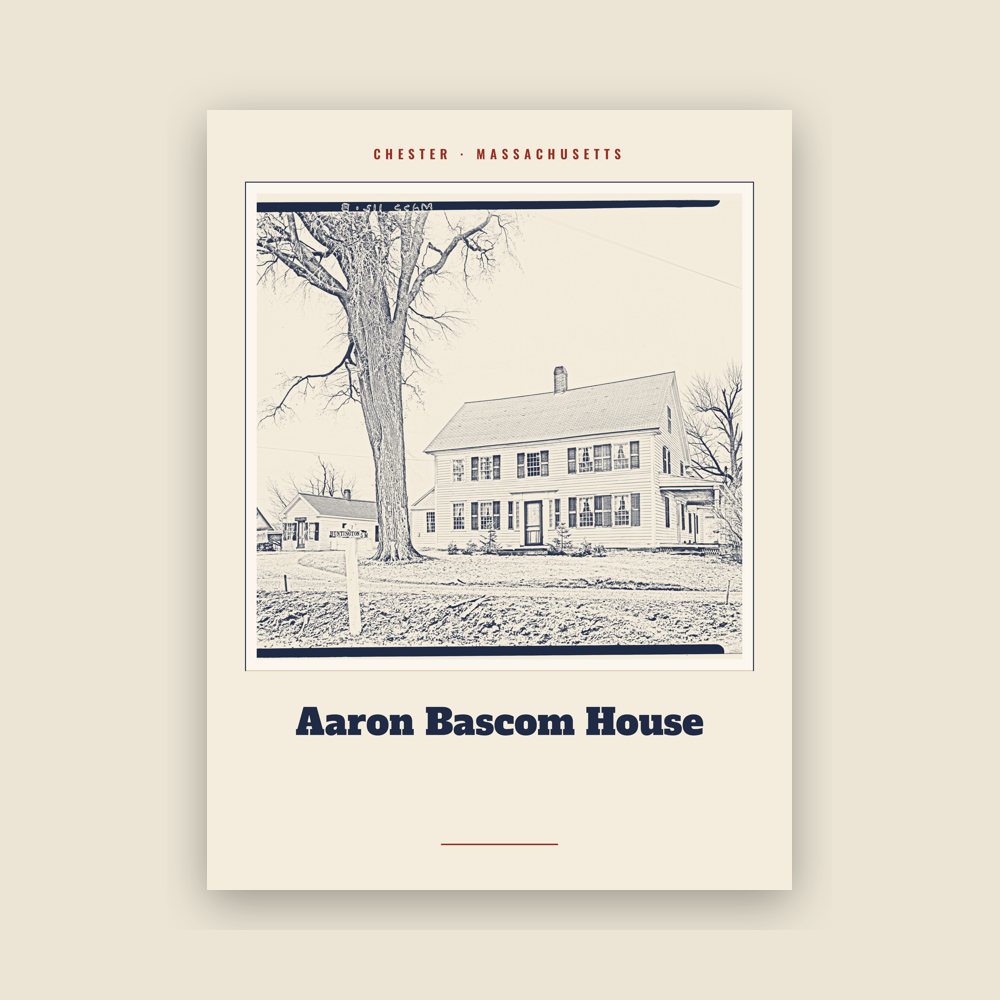 Chester Aaron Bascom House Landmark Print