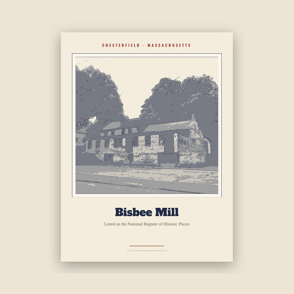 Chesterfield Bisbee Mill Landmark Print