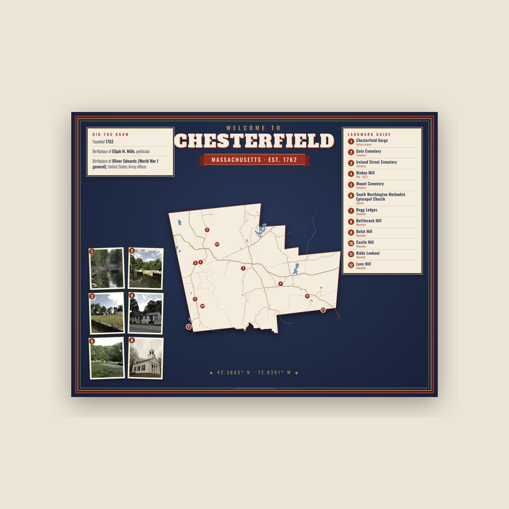 Chesterfield Map Placemat