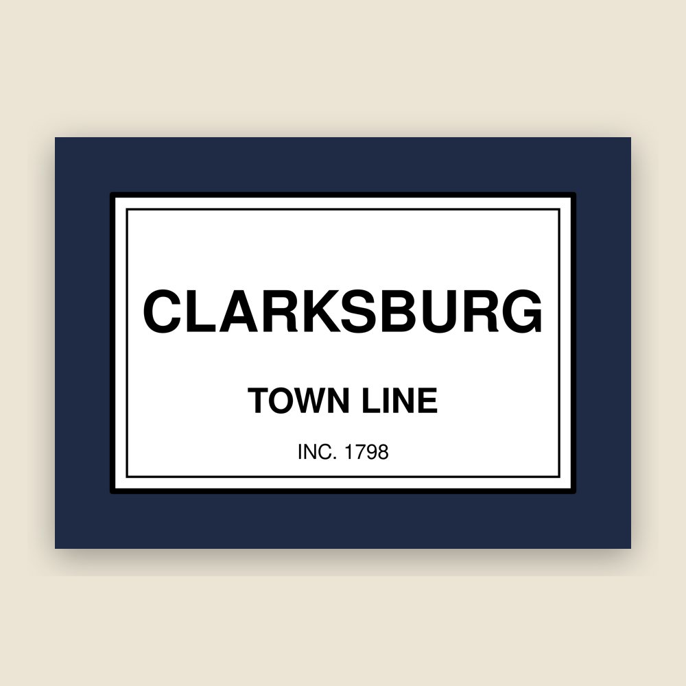 Clarksburg Cork Coaster