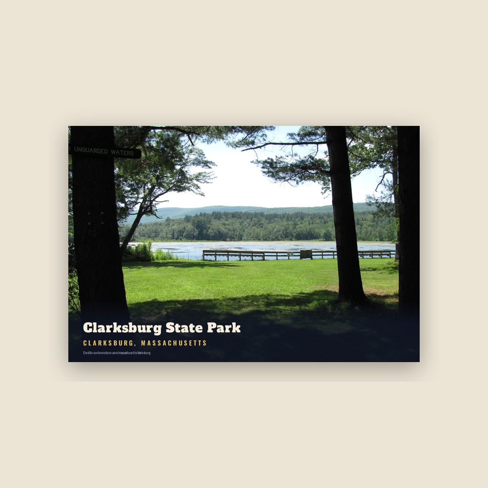 Clarksburg Clarksburg State Park Postcard