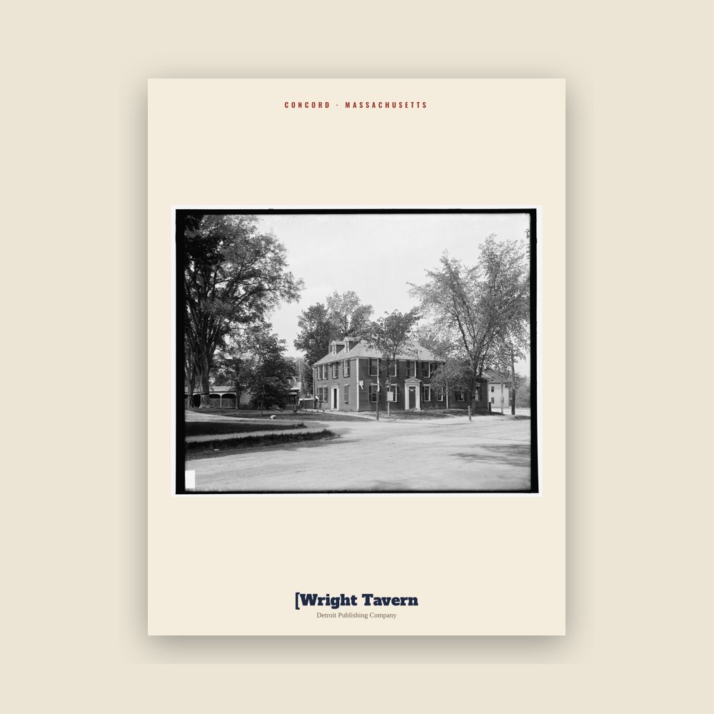 Concord [Wright Tavern Archive Print