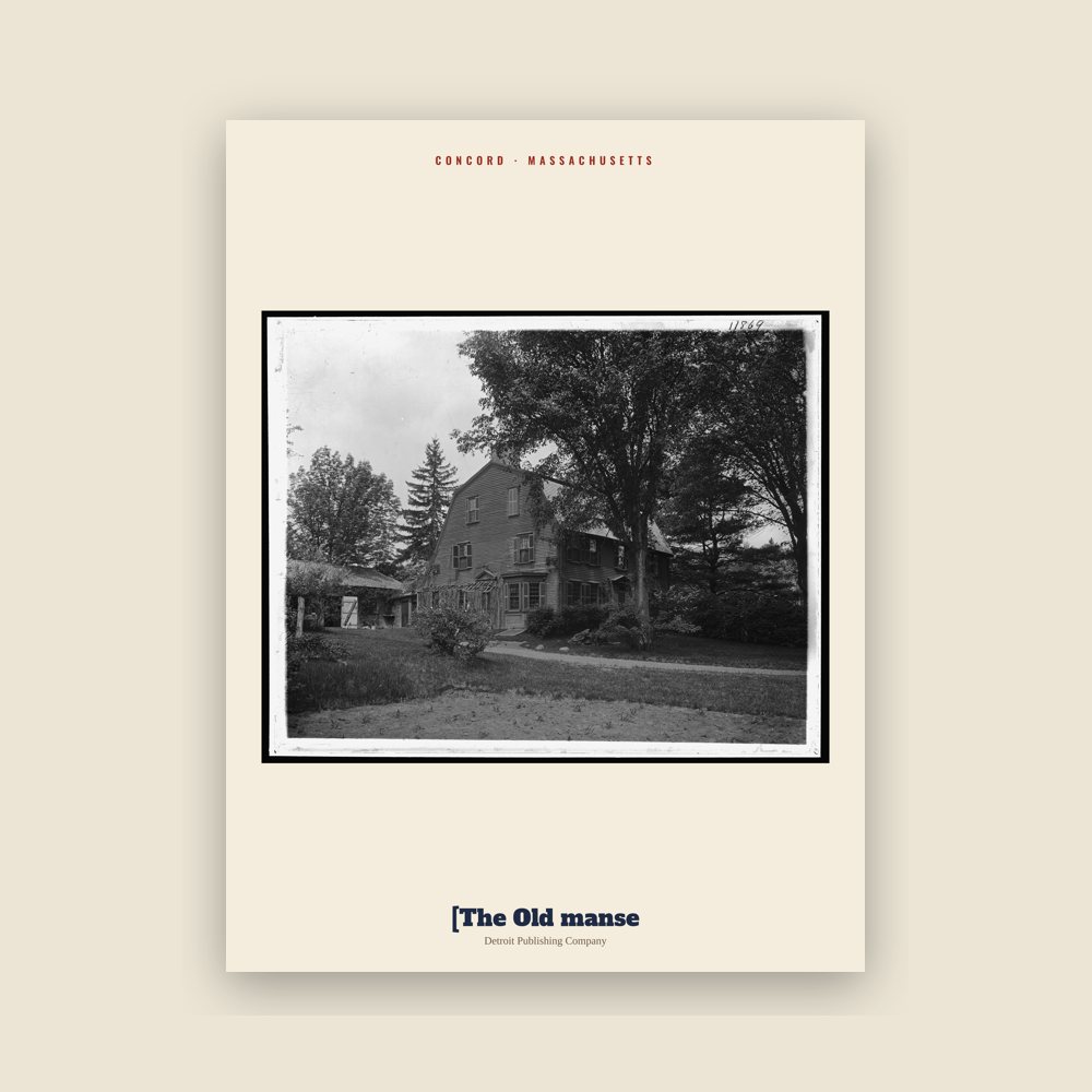 Concord [The Old manse Archive Print